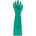 Ansell Sol-Vex Unsupported Nitrile Gloves, Green, XL 117301